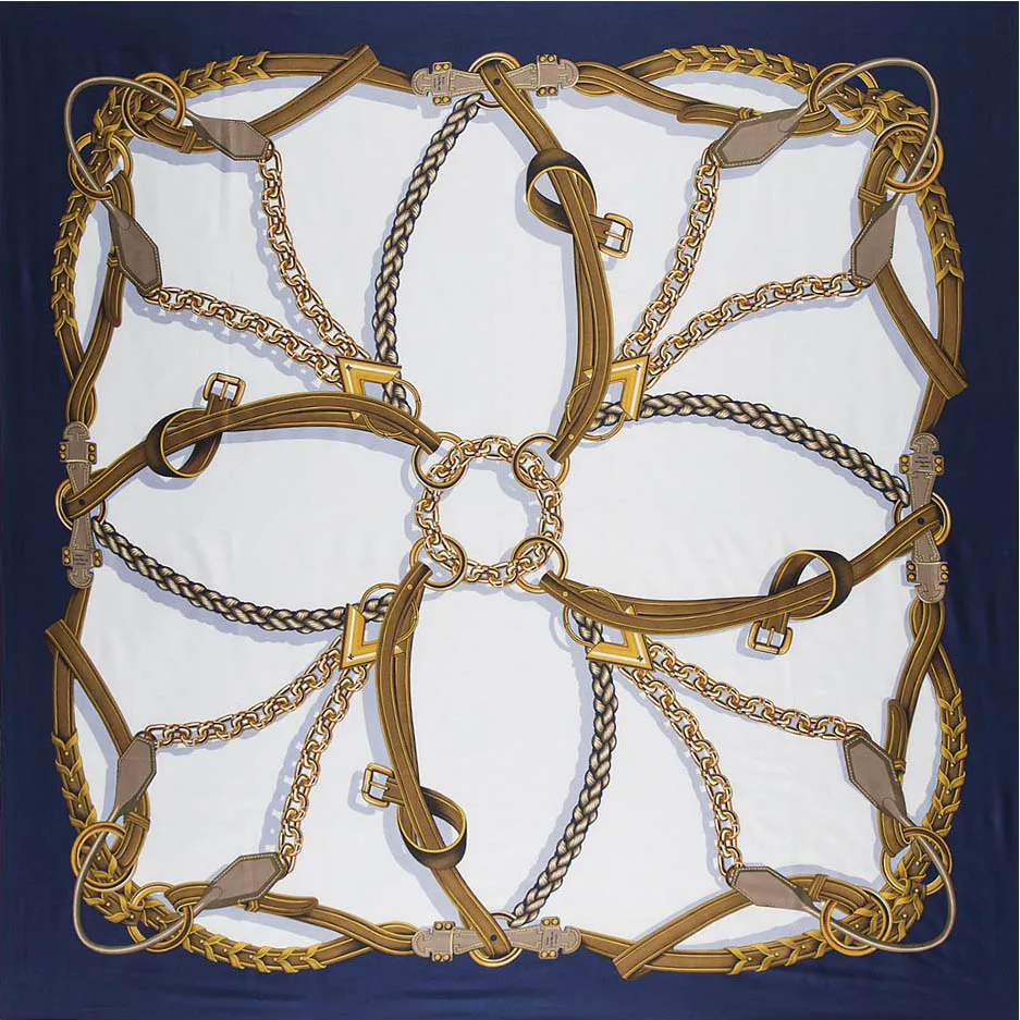 women twill silk square scarf belt chain print headband bandana new fashion lady hijab shawl wraps designer scarves 130*130 cm
women twill silk square scarf belt chain print headband bandana new fashion lady hijab shawl wraps designer scarves 130*130 cm