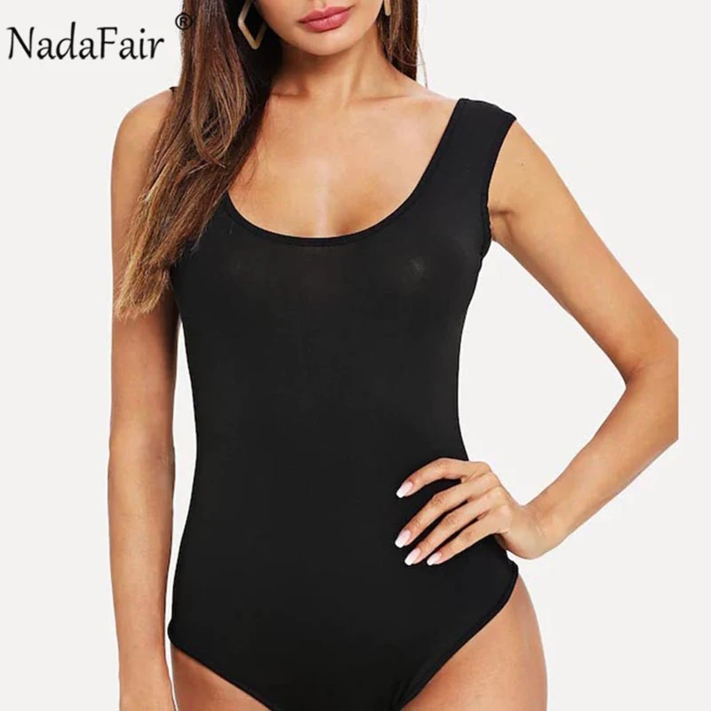 Nadafair Summer Backless Sexy Tank Bodysuits Women Skinny Sleeveless O Neck Casual Body Tops Female Tank Tops
Nadafair Summer Backless Sexy Tank Bodysuits Women Skinny Sleeveless O Neck Casual Body Tops Female Tank Tops