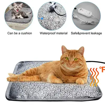 Pet Dog Electric Heating Pad High Quality Waterproof Anti-bite Electric Heating Mat Pad Dog Bed Mats Blanket Kennel US Plug 110V
Pet Dog Electric Heating Pad High Quality Waterproof Anti-bite Electric Heating Mat Pad Dog Bed Mats Blanket Kennel US Plug 110V