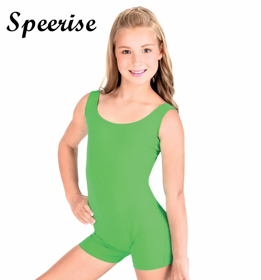 Speerise Girls Tank Shorty Unitard Boys Lycra Spandex Nylon Unitard Biketard Dance Ballet Leotard Costumes for Children
Speerise Girls Tank Shorty Unitard Boys Lycra Spandex Nylon Unitard Biketard Dance Ballet Leotard Costumes for Children