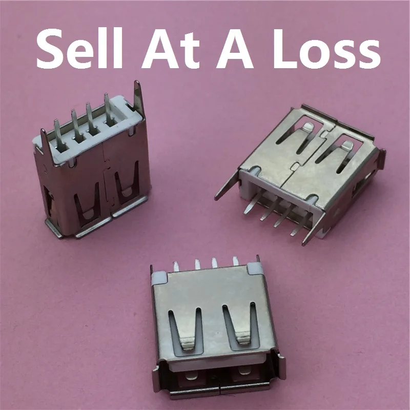 10pcs/lot USB 2.0 4Pin A Type Female Socket Connector G56 Curly Mouth Straight Foot Data Transmission Charging
10pcs/lot USB 2.0 4Pin A Type Female Socket Connector G56 Curly Mouth Straight Foot Data Transmission Charging