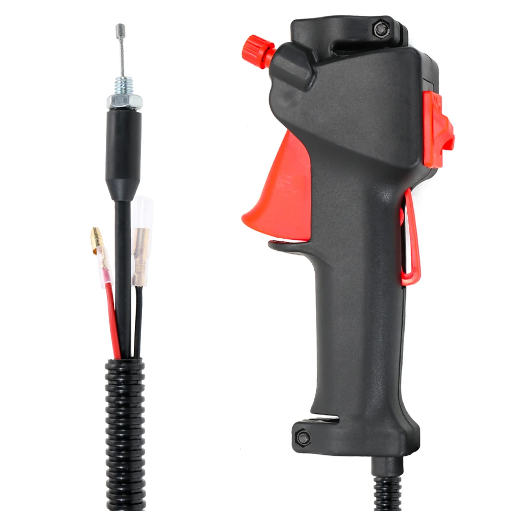 Lawn Mower Parts Switches Trimmer Brush Cutter Handle Switch Throttle Trigger Cable Brush Cutter Accessories Tool
Lawn Mower Parts Switches Trimmer Brush Cutter Handle Switch Throttle Trigger Cable Brush Cutter Accessories Tool