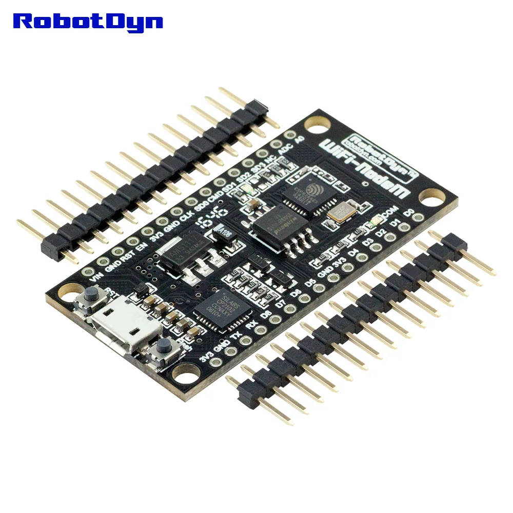 NodeMCU V3 Lua WIFI module integration of ESP8266 + extra memory 32M flash, USB-serial CP2102.
NodeMCU V3 Lua WIFI module integration of ESP8266 + extra memory 32M flash, USB-serial CP2102.