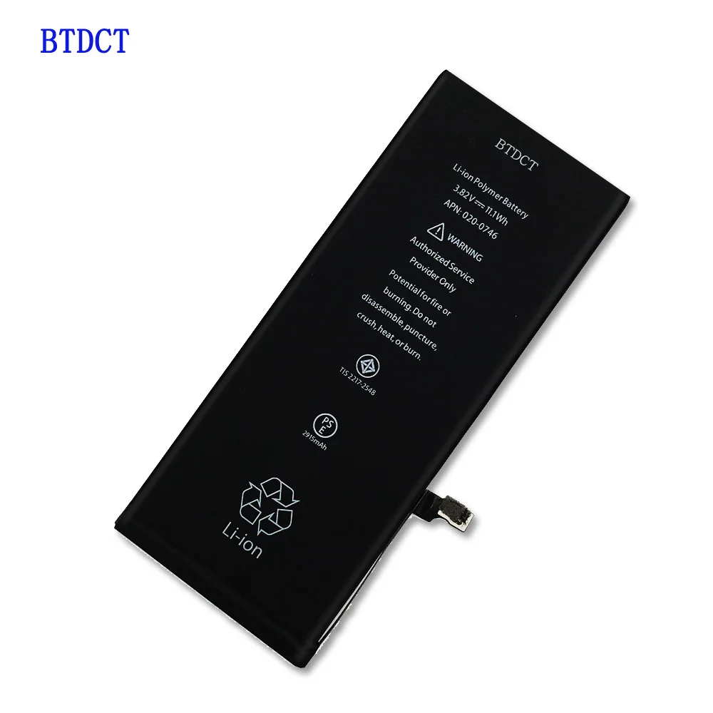 Origin BTDCT phone 6plus battery Real Capacity 2915mAh LI-ION mobile replacement battery for Iphone 6 plus With Battery Sticker
Origin BTDCT phone 6plus battery Real Capacity 2915mAh LI-ION mobile replacement battery for Iphone 6 plus With Battery Sticker