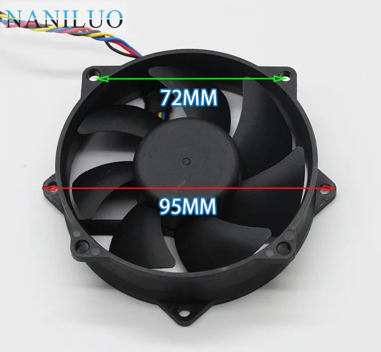 NANILUO 9CM 8CM 8025 9225 90/80mm x 25mm KDE1209PTVX Maglev Cooler Cooling Fan 12V 4.4W
NANILUO 9CM 8CM 8025 9225 90/80mm x 25mm KDE1209PTVX Maglev Cooler Cooling Fan 12V 4.4W
