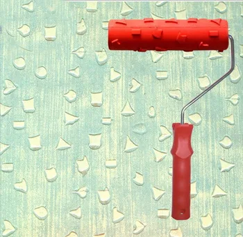 Novelty households diatom ooze patterned roller for wall decoration 7 inch rubber roller with handle no.026
Novelty households diatom ooze patterned roller for wall decoration 7 inch rubber roller with handle no.026