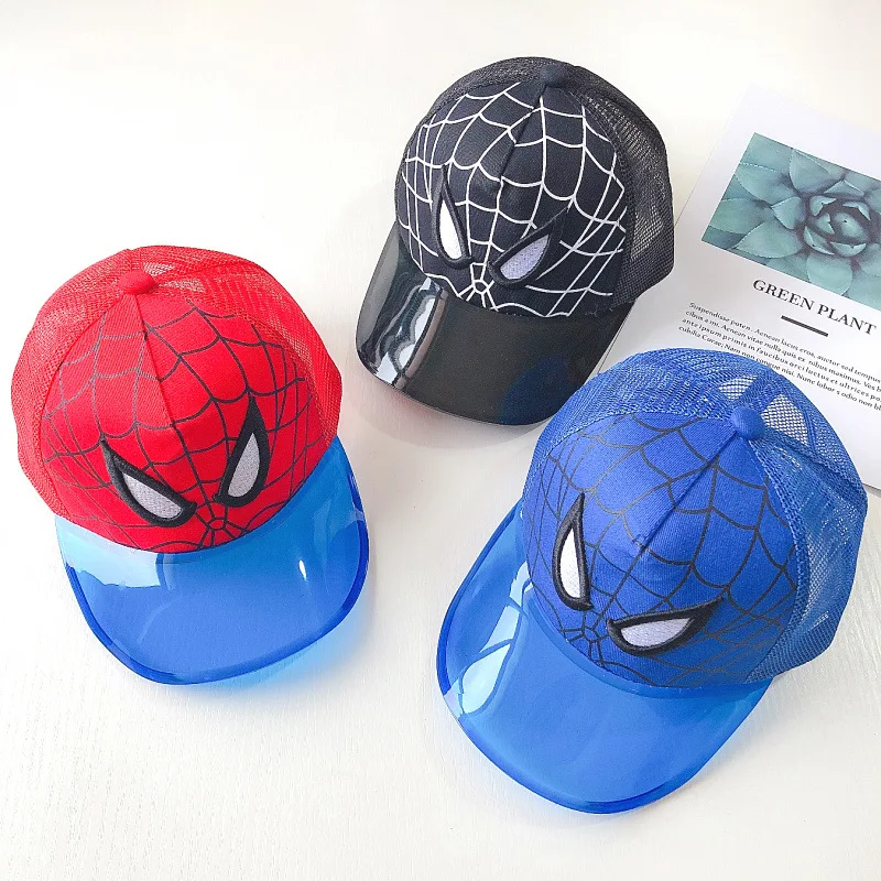2019 New Spiderman Cartoon hats Children Party hat kids Boy Girl cosplay Hat Spider Man sun Transparent net cap
2019 New Spiderman Cartoon hats Children Party hat kids Boy Girl cosplay Hat Spider Man sun Transparent net cap