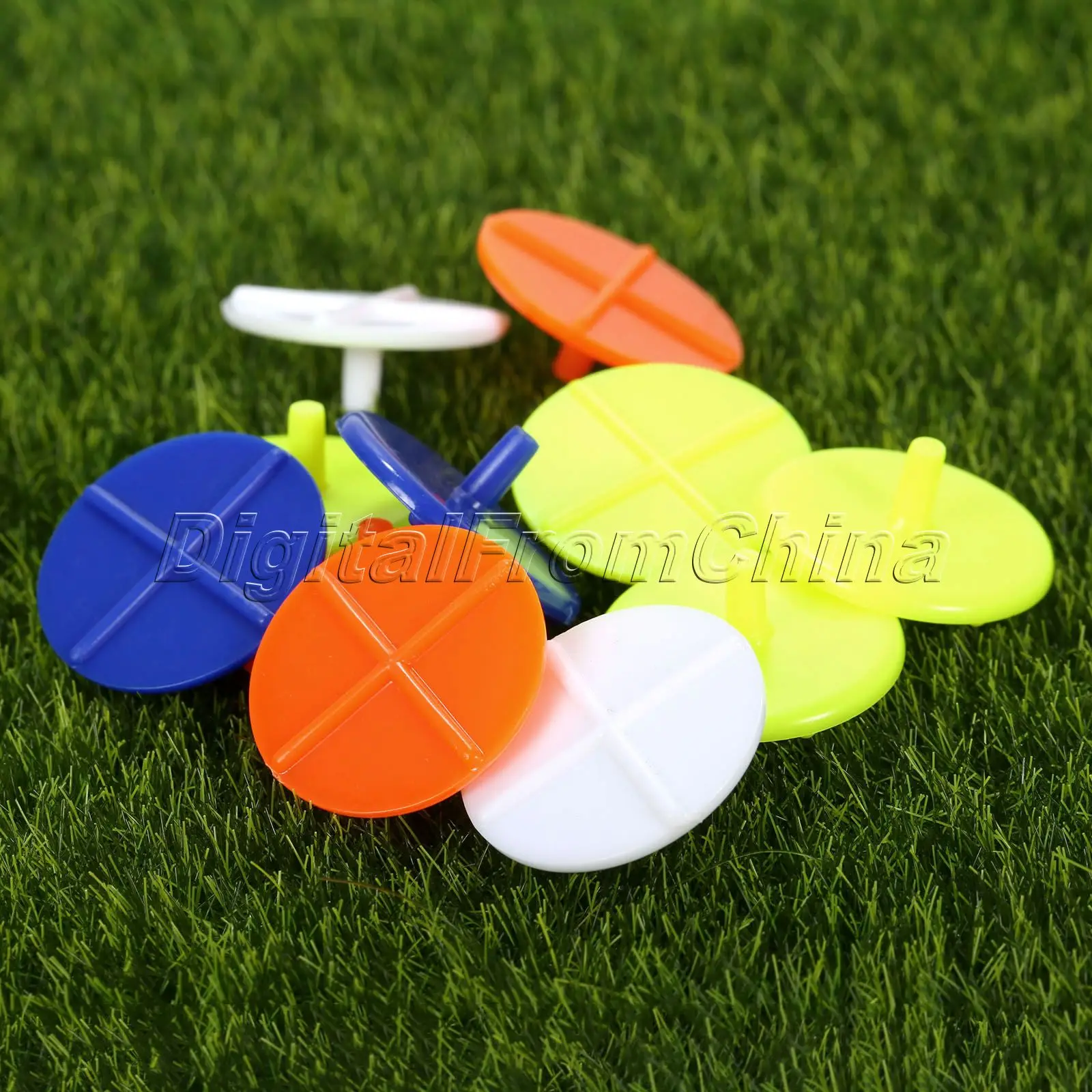 100Pcs Flat Round Cross Plastic Golf Ball Markers Assorted Colors Multicolor Mark Position Golf Training Aids Golf Accessories
100Pcs Flat Round Cross Plastic Golf Ball Markers Assorted Colors Multicolor Mark Position Golf Training Aids Golf Accessories