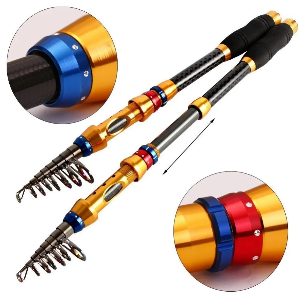 Lowest Profit 1.8-3.6M Carbon Telescopic Fishing Rod Fishing Tackle Vara De Pesca Portable Extendable Carbon Fiber Travel Fishin
Lowest Profit 1.8-3.6M Carbon Telescopic Fishing Rod Fishing Tackle Vara De Pesca Portable Extendable Carbon Fiber Travel Fishin