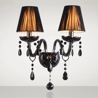 Modern Home Lighting European Style Crystal Wall Lamp High-end Black Hat Indoor Wall Light Bedroom Art Deco Lighting LED Bulbs
Modern Home Lighting European Style Crystal Wall Lamp High-end Black Hat Indoor Wall Light Bedroom Art Deco Lighting LED Bulbs
