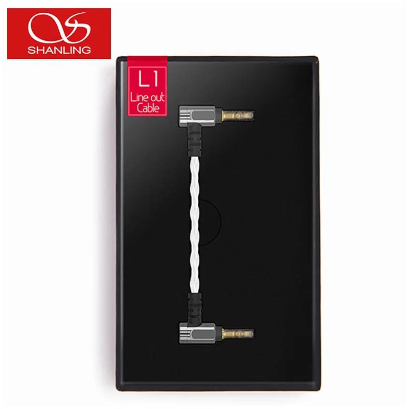 Shanling L1 3.5mm to 3.5mm Hifi Audio Line out Cable For HIFI Players Headphone Amplifiers Mobile Phones
Shanling L1 3.5mm to 3.5mm Hifi Audio Line out Cable For HIFI Players Headphone Amplifiers Mobile Phones