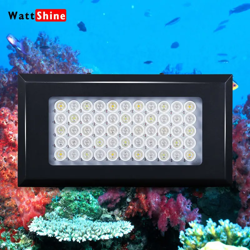 Free Shipping!Dimmable LED Aquarium Light 165W Full Spectrum Reef 50000-100000 hours lifespan | Лампы и освещение
