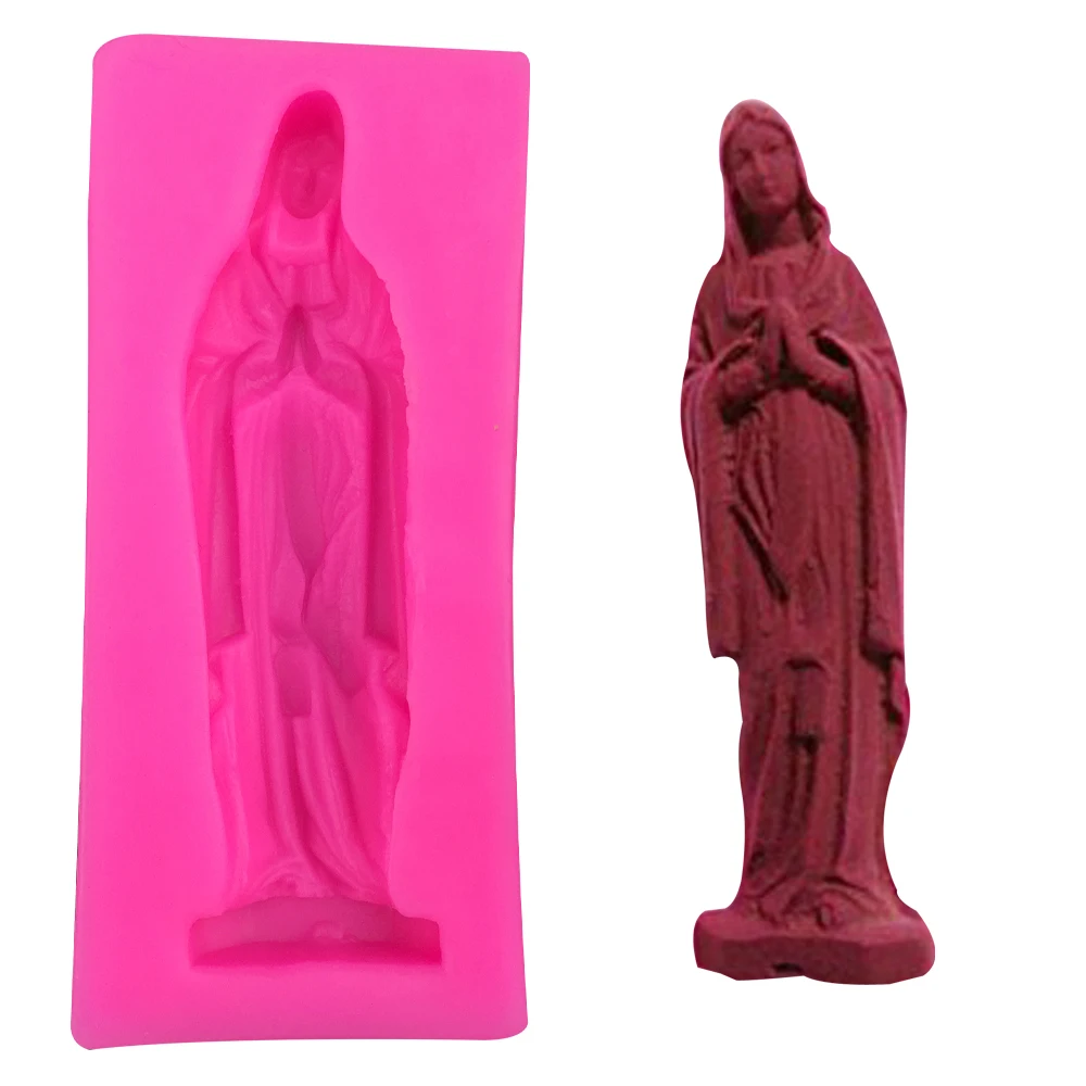 Free shipping The virgin ave maria silicone mold mold fondant chocolate cake mold candy mold cooking kitchen tools
Free shipping The virgin ave maria silicone mold mold fondant chocolate cake mold candy mold cooking kitchen tools