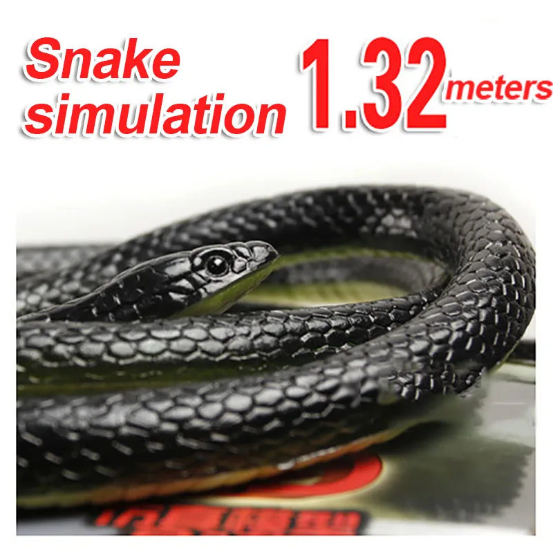 

Xinqite Halloween products the whole toy snake A fake snake fools high simulation rubber snakes super lifelike