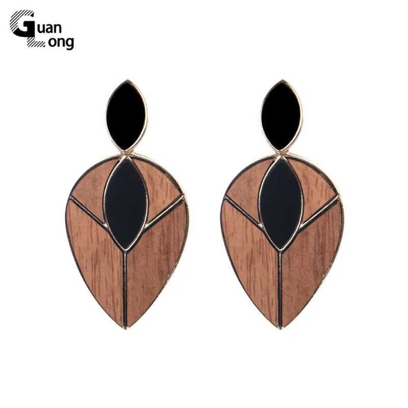 GuanLong Vintage Long Dangle Metal Resin Wood Fashion Earrings for Women Big Geometric Boho Acrylic Drop Earring Jewelry Brinco
GuanLong Vintage Long Dangle Metal Resin Wood Fashion Earrings for Women Big Geometric Boho Acrylic Drop Earring Jewelry Brinco