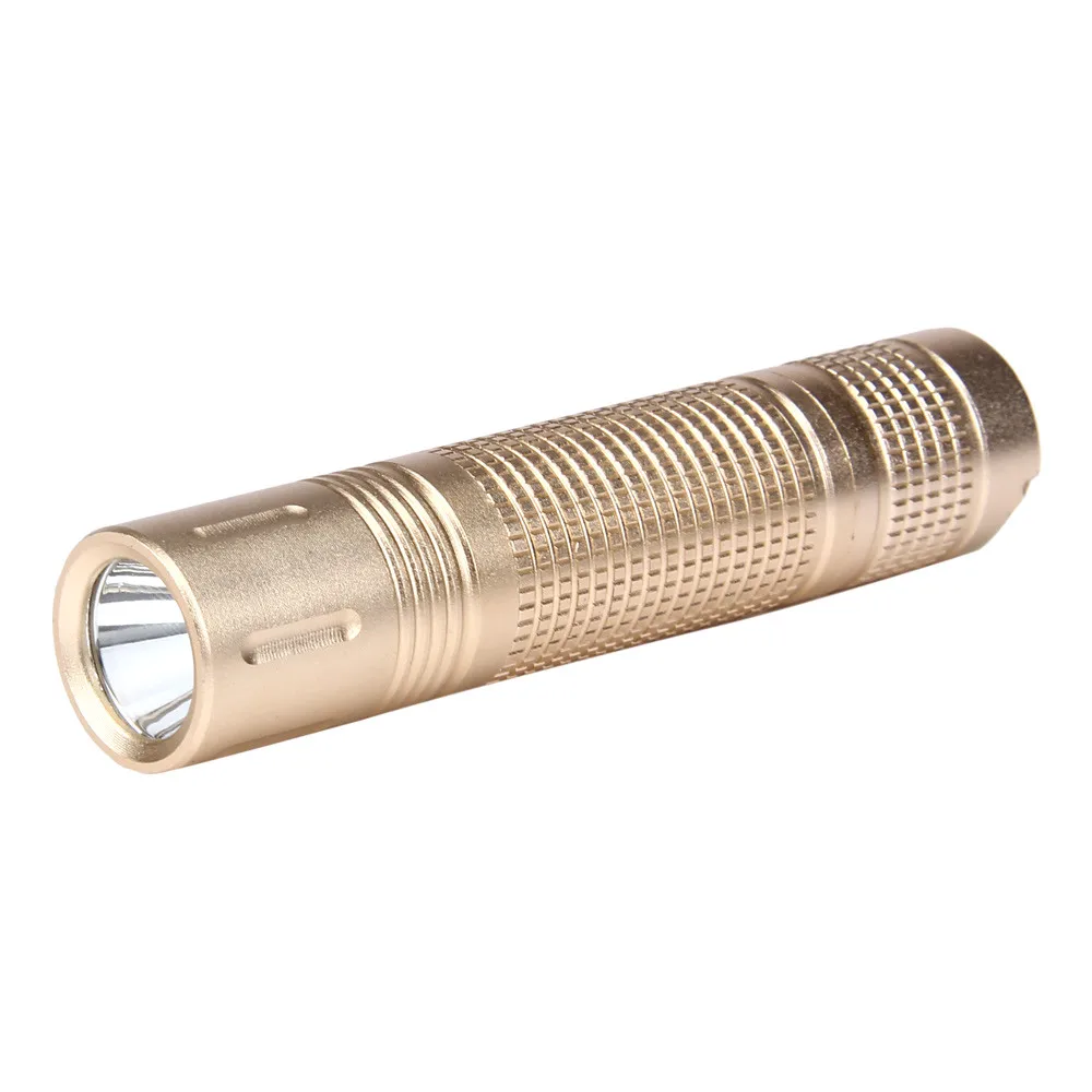 2019 New High Quality 7W Chips XPE Q5 LED 14500 AA Flashlight Portable Torch Champagne Drop Shipping
2019 New High Quality 7W Chips XPE Q5 LED 14500 AA Flashlight Portable Torch Champagne Drop Shipping