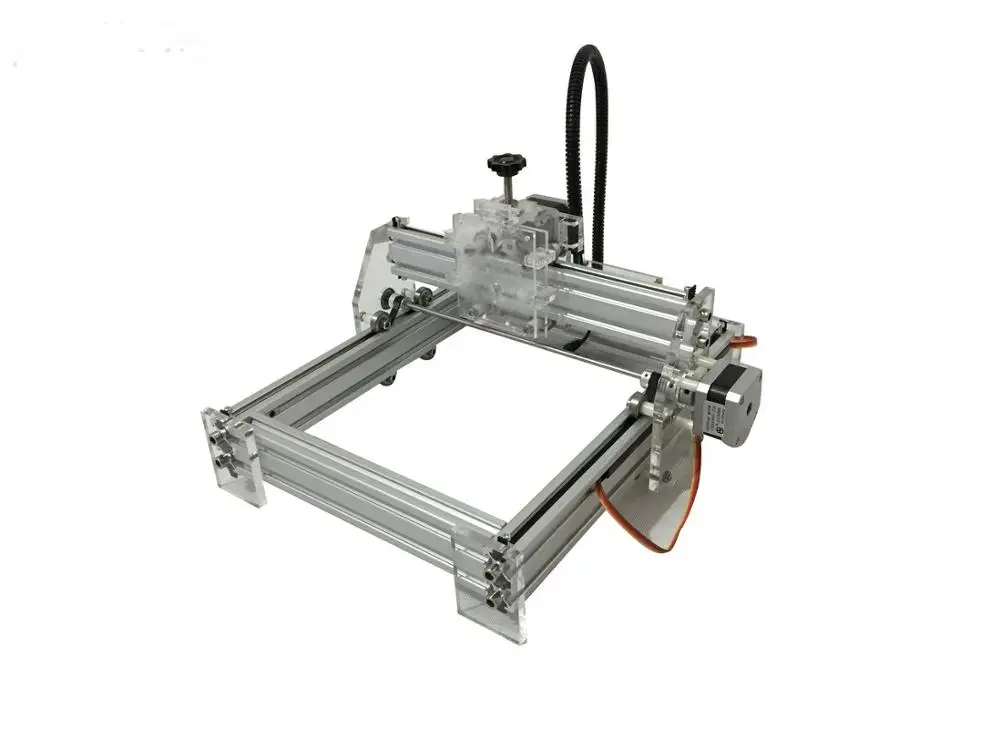 Фото Laser toy grade DIY desktop micro laser engraving machine marking plotter 350*500 working surface | Инструменты