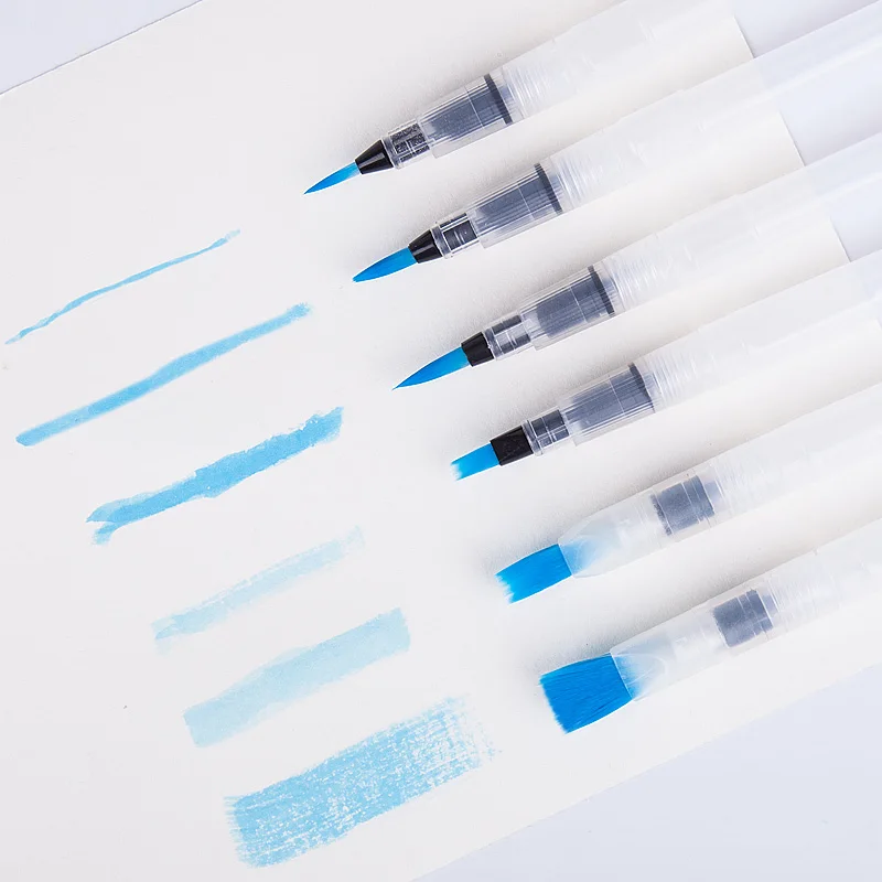 6 &3PCS Portable Paint Brush Water Color Brush Pencil Soft Watercolor Refillable Brush Pen for Painting Drawing Art
6 &3PCS Portable Paint Brush Water Color Brush Pencil Soft Watercolor Refillable Brush Pen for Painting Drawing Art
