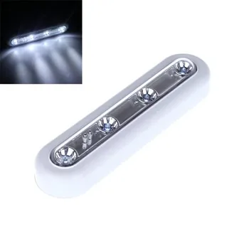 AKDSteel Touch Light DIY Stick-on 4-LED Touch Tap Light Push Light LED Night Light for Closets/Storage Room
AKDSteel Touch Light DIY Stick-on 4-LED Touch Tap Light Push Light LED Night Light for Closets/Storage Room