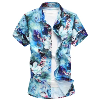 2019 Men Fashion Casual Short sleeve Printed shirt Slim Fit Male Social Business Shirt Brand Men Clothing Soft Comfortable S-7XL
2019 Men Fashion Casual Short sleeve Printed shirt Slim Fit Male Social Business Shirt Brand Men Clothing Soft Comfortable S-7XL