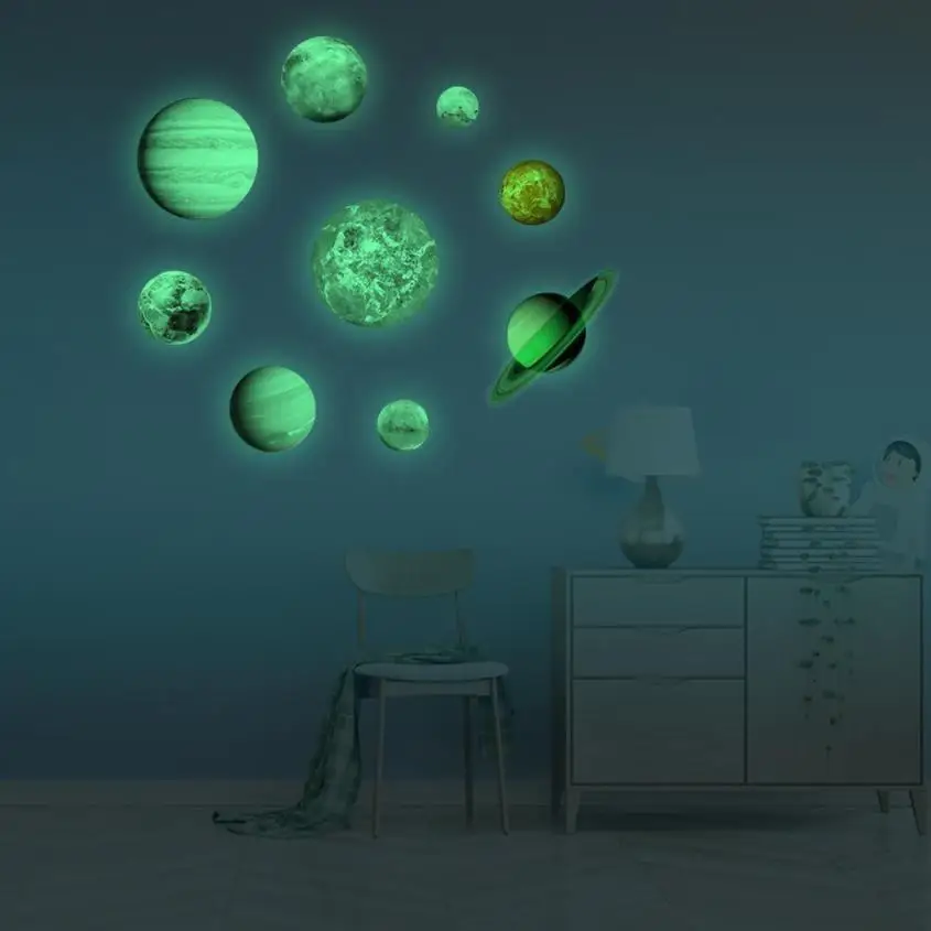 9pcs Waterproof Planets Stars Wall Stickers Kids Glow in the Dark Decorative Kid Room Decor wall sticker for kids rooms 2018a18
9pcs Waterproof Planets Stars Wall Stickers Kids Glow in the Dark Decorative Kid Room Decor wall sticker for kids rooms 2018a18