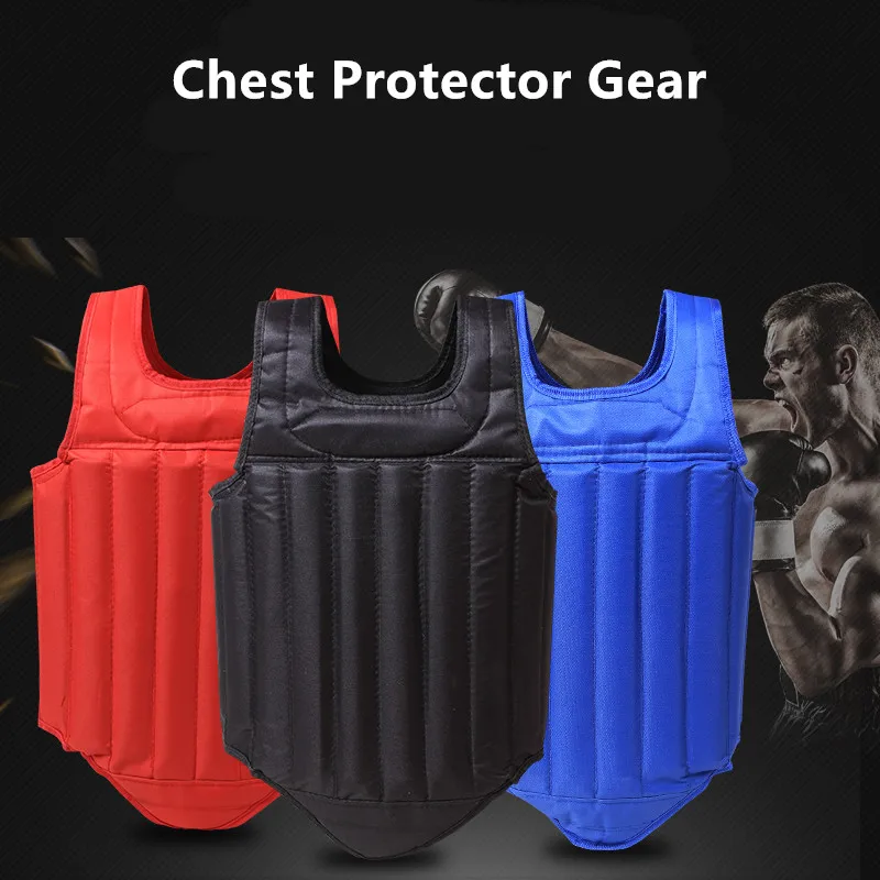 MMA Boxing Taekwondo Karate Sanda Chest Protector Adult Kids Red Black Oxford Chest Guard Gear Vest Protector Body Protective
MMA Boxing Taekwondo Karate Sanda Chest Protector Adult Kids Red Black Oxford Chest Guard Gear Vest Protector Body Protective