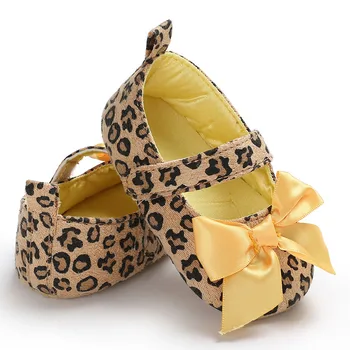 Leopard Baby Girl Princess Mary Janes Shoes Ballet Dress Prewalker Toddlers Infant Newborn Crib Sneakers Bowknot 0-18 Month
Leopard Baby Girl Princess Mary Janes Shoes Ballet Dress Prewalker Toddlers Infant Newborn Crib Sneakers Bowknot 0-18 Month