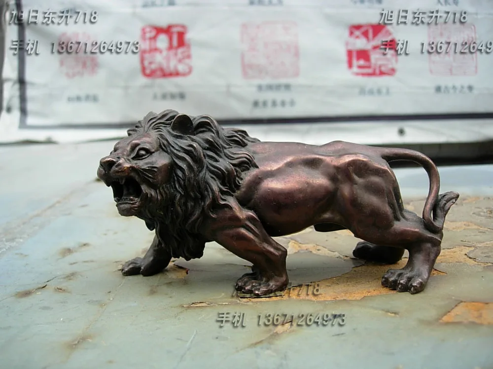 Carving Work of Art Animal copper sculpture lion fashion bronze statue copper crafts
Carving Work of Art Animal copper sculpture lion fashion bronze statue copper crafts
