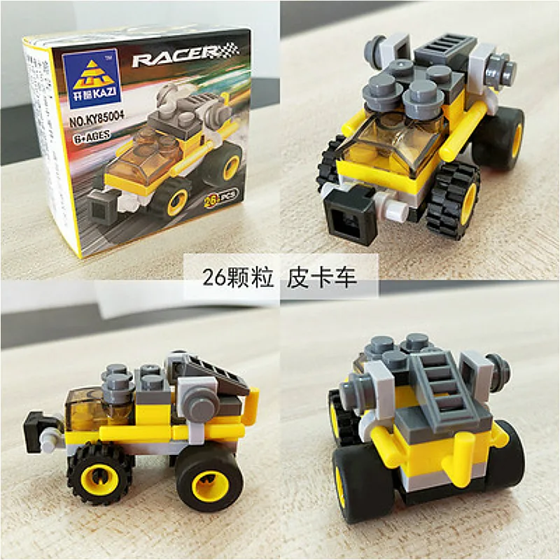 11.11 Pickup Truck Fighting Car Helicopter Boat Building Blocks Compatible Legoed City Figures Trucks Bricks Children Toys
11.11 Pickup Truck Fighting Car Helicopter Boat Building Blocks Compatible Legoed City Figures Trucks Bricks Children Toys