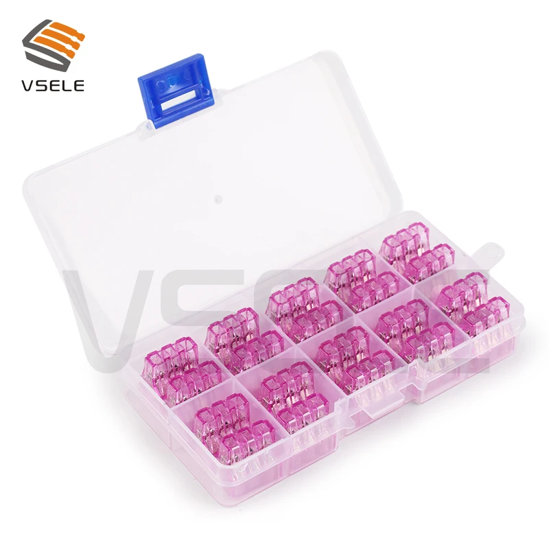 20pcs VSE-106 (wago 773-106) Building wiring terminal connector 6Pin wire connector 0.75 - 2.5 mm2 6 PIN
20pcs VSE-106 (wago 773-106) Building wiring terminal connector 6Pin wire connector 0.75 - 2.5 mm2 6 PIN