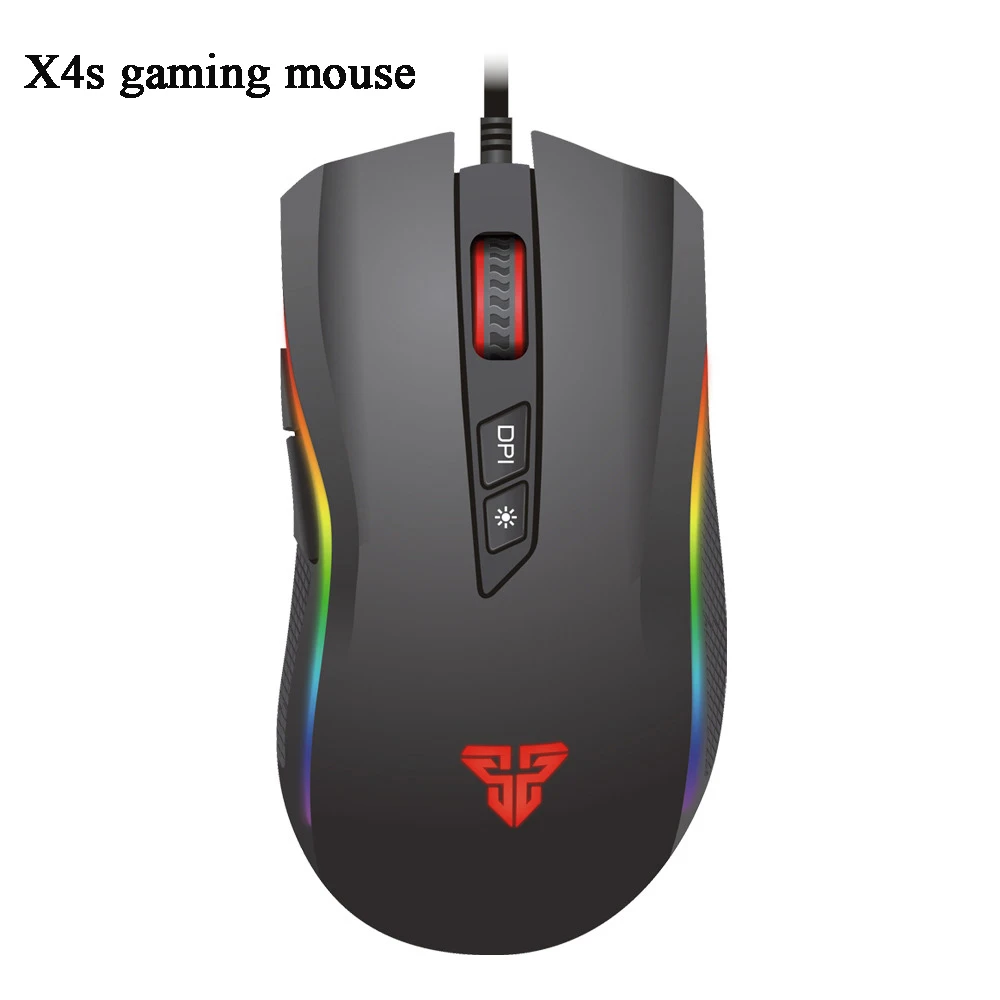 FANTECH X4s Computer Gaming Mice Wired RGB Running Backlit Mice 7 Botton 4800DPI Adjustable Optical Gamer Mouse for Laptop Gamer
FANTECH X4s Computer Gaming Mice Wired RGB Running Backlit Mice 7 Botton 4800DPI Adjustable Optical Gamer Mouse for Laptop Gamer