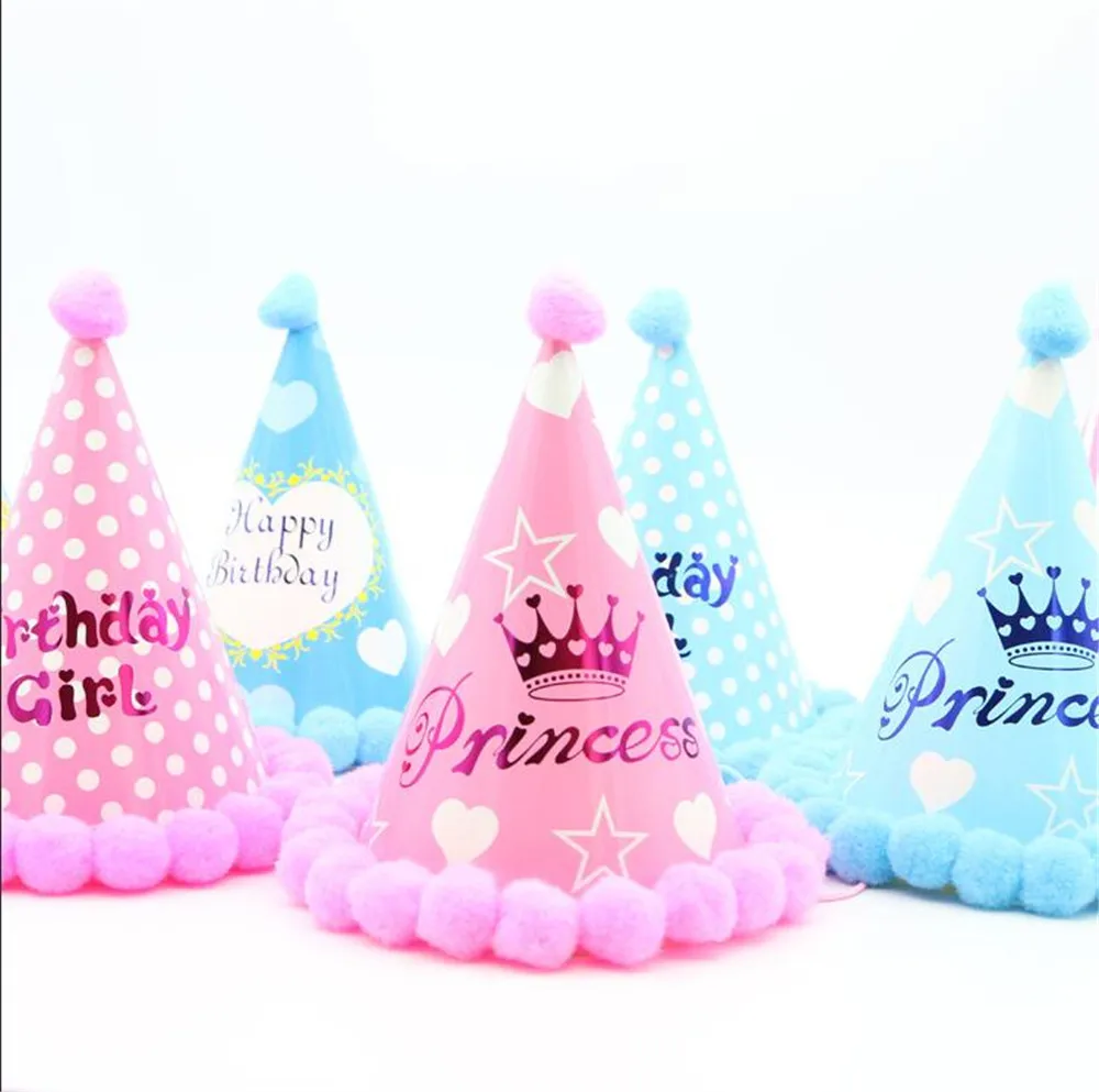 PRINCESS PINK /& GOLD CROWN Birthday Party Balloons Decoration Supplies First