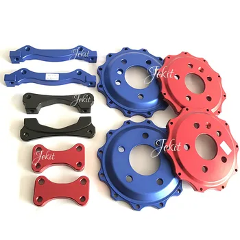 Jekit customized color center hat and bracket for Mitsubishi Lioncel/V3 rear brake kit
Jekit customized color center hat and bracket for Mitsubishi Lioncel/V3 rear brake kit