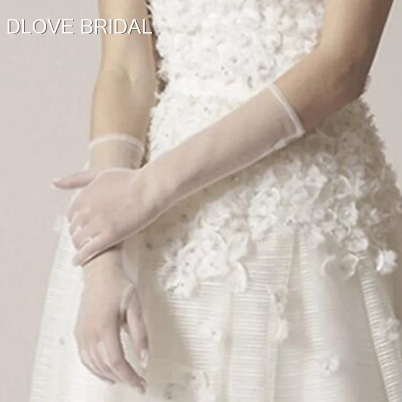 Elegant Sheer Tulle Gloves Wedding Bridal Party Gloves Full Finger Elbow Photo Shooting Accessory Halloween Gloves
Elegant Sheer Tulle Gloves Wedding Bridal Party Gloves Full Finger Elbow Photo Shooting Accessory Halloween Gloves