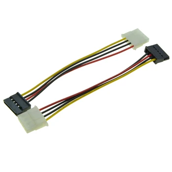 4 Pin Molex Female TO 15pin SATA Female Power Supply Cable for SATA Dvires IDE plug to 15 Pin SATA Conversion Cable
4 Pin Molex Female TO 15pin SATA Female Power Supply Cable for SATA Dvires IDE plug to 15 Pin SATA Conversion Cable