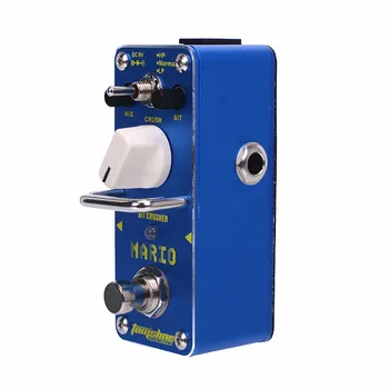 AMO-3 Mario Bit Crusher Electric Guitar Effect Pedal Mini Single Effect with True Bypass
AMO-3 Mario Bit Crusher Electric Guitar Effect Pedal Mini Single Effect with True Bypass