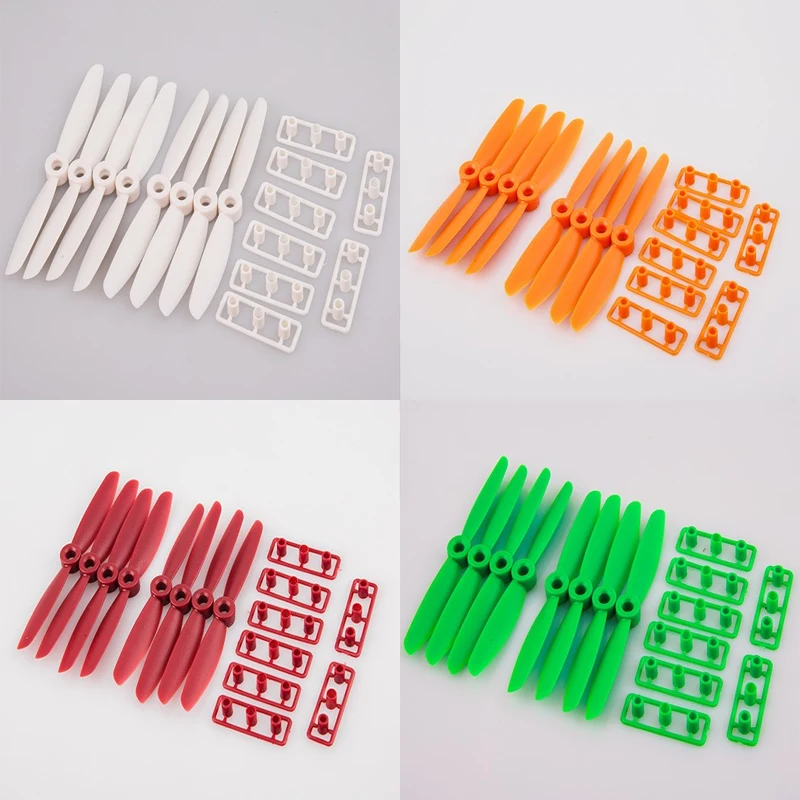 4pairs/Bag Rctimer 4x4.5'' 4045 CW CCW Propeller Mini Props FPV Racing Multi-rotor Pro Orange Green White Black Red
4pairs/Bag Rctimer 4x4.5'' 4045 CW CCW Propeller Mini Props FPV Racing Multi-rotor Pro Orange Green White Black Red