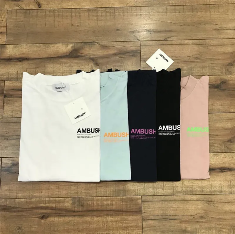 2019 Ambush Tshirt 1:1 Top Quality Loose Fit Cotton T Shirt Men Women High Street Hip Hop Hanukkah O-neck Ambush T-shirt 
2019 Ambush Tshirt 1:1 Top Quality Loose Fit Cotton T Shirt Men Women High Street Hip Hop Hanukkah O-neck Ambush T-shirt