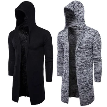 New Fashion Mens Cardigan Sweaters Casual Long Coat Autumn Hooded Knitted Sweaters Sweatercoats Male Embroidery Cardigan
New Fashion Mens Cardigan Sweaters Casual Long Coat Autumn Hooded Knitted Sweaters Sweatercoats Male Embroidery Cardigan