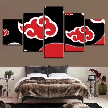 Print Painting For Living Room Home Decor Cuadros Modular 5 Panel Akatsuki Clouds Pictures Poster Frame High Quality Canvas
Print Painting For Living Room Home Decor Cuadros Modular 5 Panel Akatsuki Clouds Pictures Poster Frame High Quality Canvas