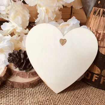 50pcs - 4 inch Wood Love Heart with Heart Hole, Wedding Decoration Tags Card Making Embellishments Supply 
50pcs - 4 inch Wood Love Heart with Heart Hole, Wedding Decoration Tags Card Making Embellishments Supply