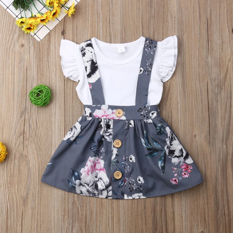 Toddler Girl Clothes Set Kids Fashion Children Girls Summer Outfits Top + Skirt 18M 2 3 Years
Toddler Girl Clothes Set Kids Fashion Children Girls Summer Outfits Top + Skirt 18M 2 3 Years
