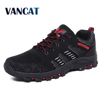 Vancat 2019 New Brand Men's Shoes Breathable Mesh Men Casual Shoes Outdoor Comfortable Sneakers Fashion Flats Plus size 39-47
Vancat 2019 New Brand Men's Shoes Breathable Mesh Men Casual Shoes Outdoor Comfortable Sneakers Fashion Flats Plus size 39-47