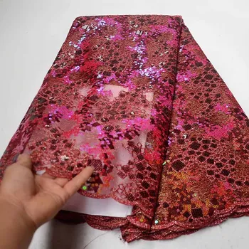 African Sequins Lace Fabric 2019 High Quality Embroidered Net Lace French Sequins Tulle Mesh Lace Nigerian Fabrics For Wedding
African Sequins Lace Fabric 2019 High Quality Embroidered Net Lace French Sequins Tulle Mesh Lace Nigerian Fabrics For Wedding