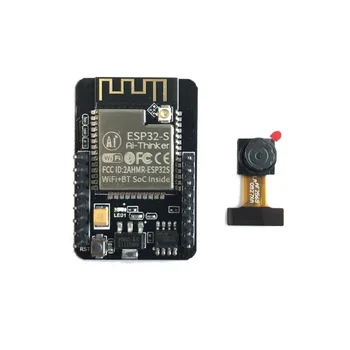 ESP32-CAM WiFi+Bluetooth Module, ESP32 Serial to WiFi ESP32 CAM Development Board ESP32 with Camera Module 2MP FZ3405
ESP32-CAM WiFi+Bluetooth Module, ESP32 Serial to WiFi ESP32 CAM Development Board ESP32 with Camera Module 2MP FZ3405