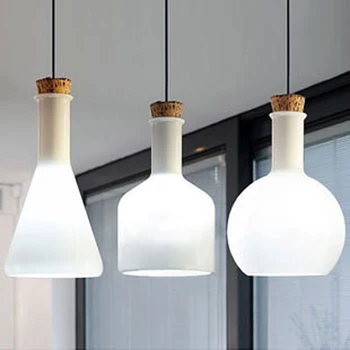 Modern Nordic American white glass pendant light Shrek magic bottle hanging light Blown Glass suspension light free shipping
Modern Nordic American white glass pendant light Shrek magic bottle hanging light Blown Glass suspension light free shipping