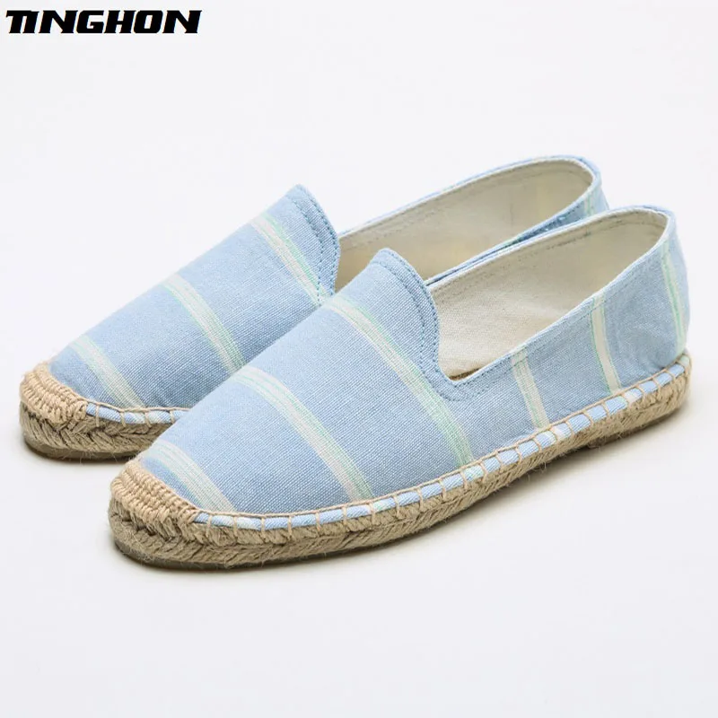 TINGHON Fashion Ethnic Casual Espadrilles Stripe Flat New Women Spring Printed Embroider Slip on Fishermen Hemp Rope Shoes
TINGHON Fashion Ethnic Casual Espadrilles Stripe Flat New Women Spring Printed Embroider Slip on Fishermen Hemp Rope Shoes