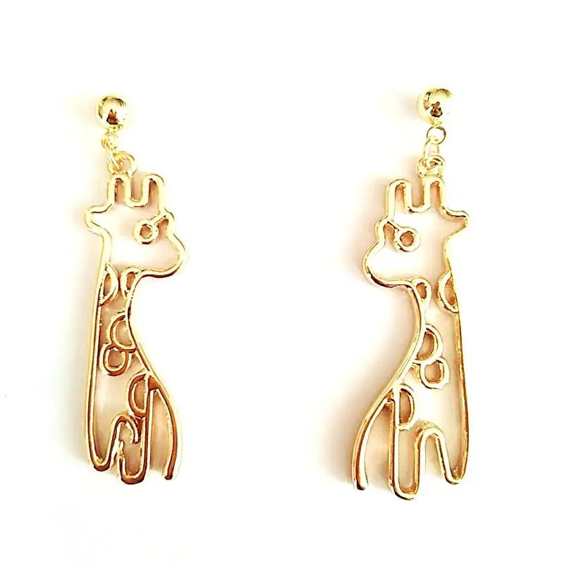 free shipping 10 pair /lot fashion jewelry metal hollowed giraffe earrings for women
free shipping 10 pair /lot fashion jewelry metal hollowed giraffe earrings for women