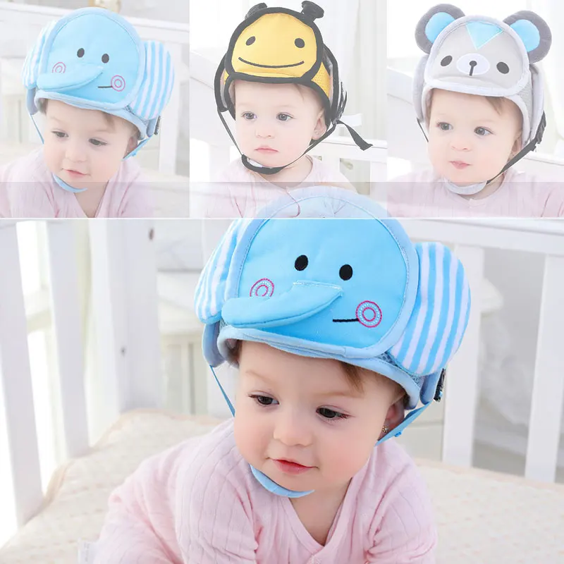 Cute Animal Baby Safety Protective Head Soft Comfortable Helmet Hat Safety Learn To Walk Cap Anti-collision Adjustable Hat
Cute Animal Baby Safety Protective Head Soft Comfortable Helmet Hat Safety Learn To Walk Cap Anti-collision Adjustable Hat