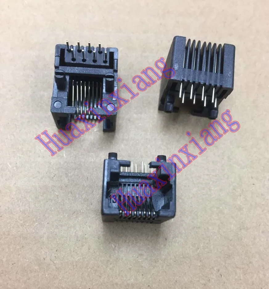 50PCS/Lot 95001 RJ45 8P8C Female Jack/Socket Connector 90 Degree Black For Network Modular
50PCS/Lot 95001 RJ45 8P8C Female Jack/Socket Connector 90 Degree Black For Network Modular